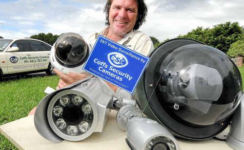 Gordon Furze from Coffs Security Cameras has brought a new era of security camera systems to the Coffs Coast. Gordon Furze from Coffs Security Cameras has brought a new era of security camera systems to the Coffs Coast.